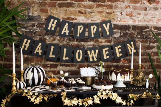 halloween table decor sophisticated spook party