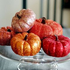 glitter diy mini pumpkins glitter diy mini pumpkins