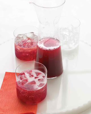 Pomegranate Champagne Punch Recipe Perfect for NYE 
