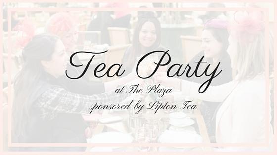 lipton tea party at the plaza hotel nyc 
