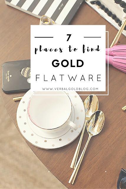 7 places to find gold flatware