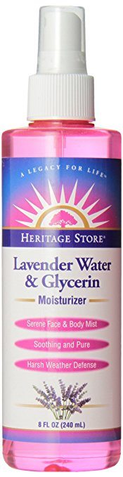 Heritage Store Moisturizing Mist, Lavender Water and Glycerin