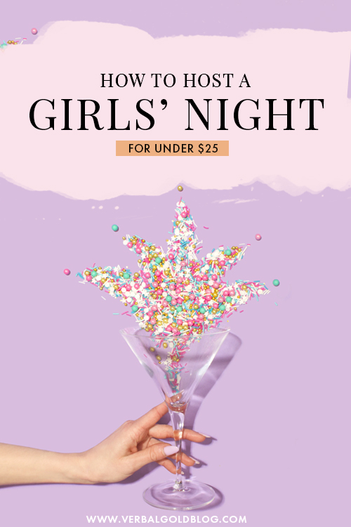 Wondering how to throw a fun girls night party on the cheap? If you want to have a fun night with your girlfriends without breaking the bank, here's how to DIY a killer party on a budget!