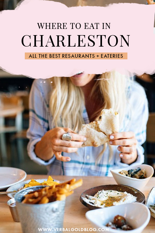 Wondering what to eat in Charleston? This city is a foodies destination, so we've rounded up the best eateries and restaurants in Charleston that you can't miss! #Charleston #USA