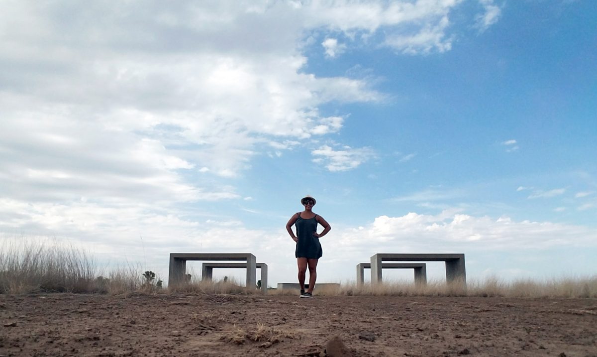 The Chinati Foundation in Marfa Texas is home to Donald Judd's famous concrete sculpture boxes. 