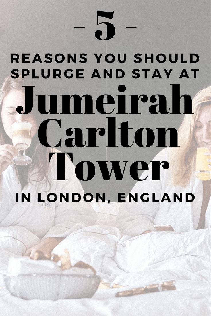 Jumeirah Carlton tower London England travel blogger where to stay London 
