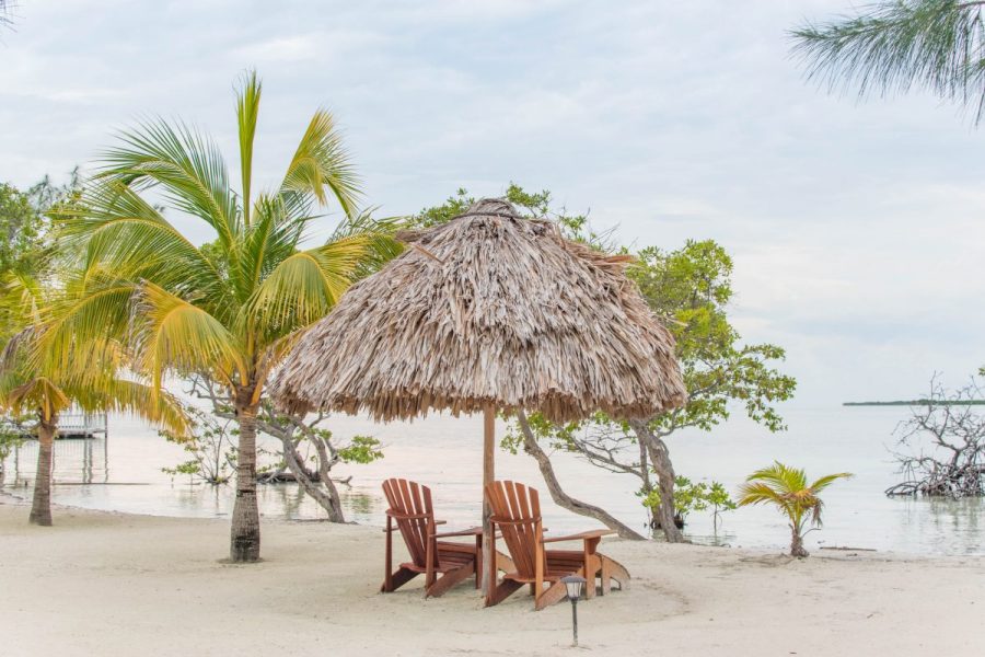 Travel blogger Belize coco plum island resort private island couples vacation Central America 
