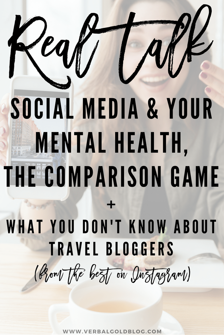 social media depression, balance, travel bloggers, Instagram 