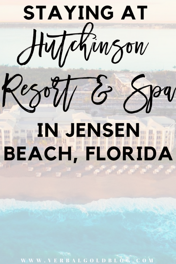 hutchinson resort and spa travel blogger Florida 