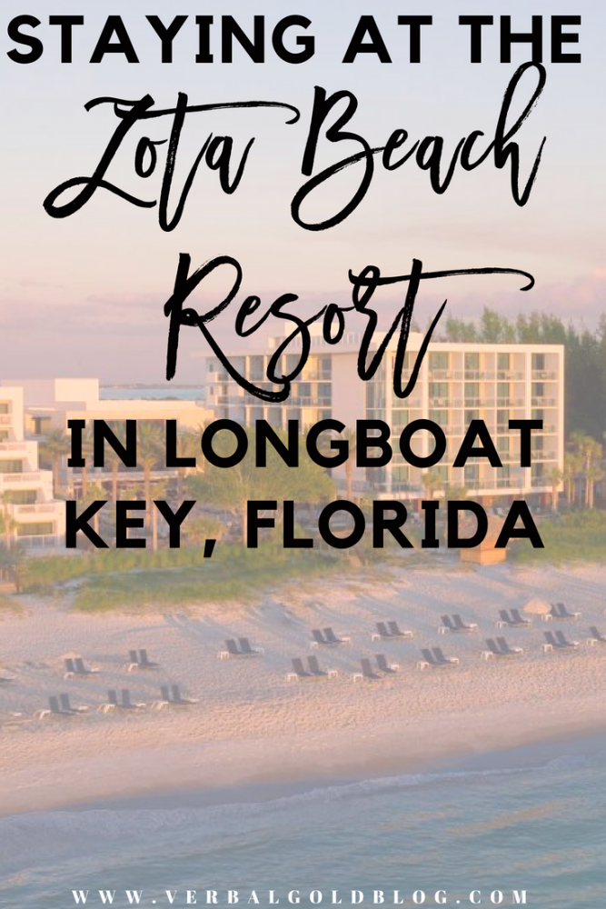 zota beach resort longboat key Florida travel blogger 