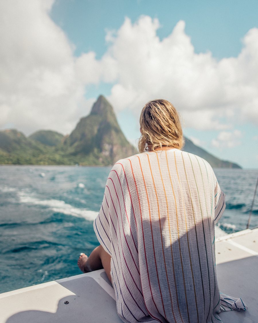 Saint Lucia waterfall st.lucia activities travel blogger Caribbean West Indies