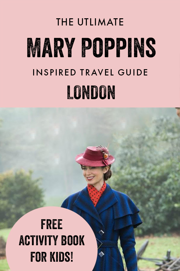 Want a unique list of things to do in London? We've put together a Mary Poppins inspired travel guide to London for those looking for hidden gems!