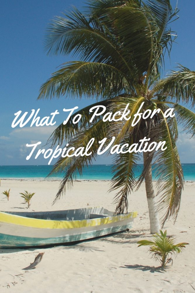 vacation pack list 