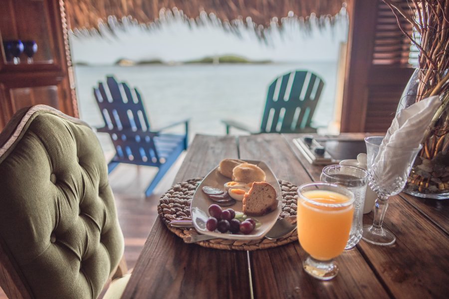 Breakfast with a view at Aruba Ocean Villas!
