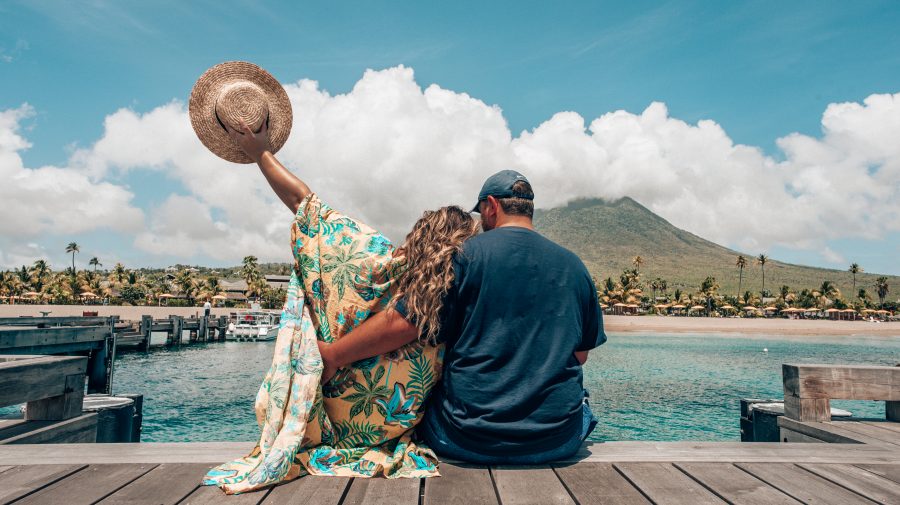 Views of Mount Nevis from Four Seasons Nevis