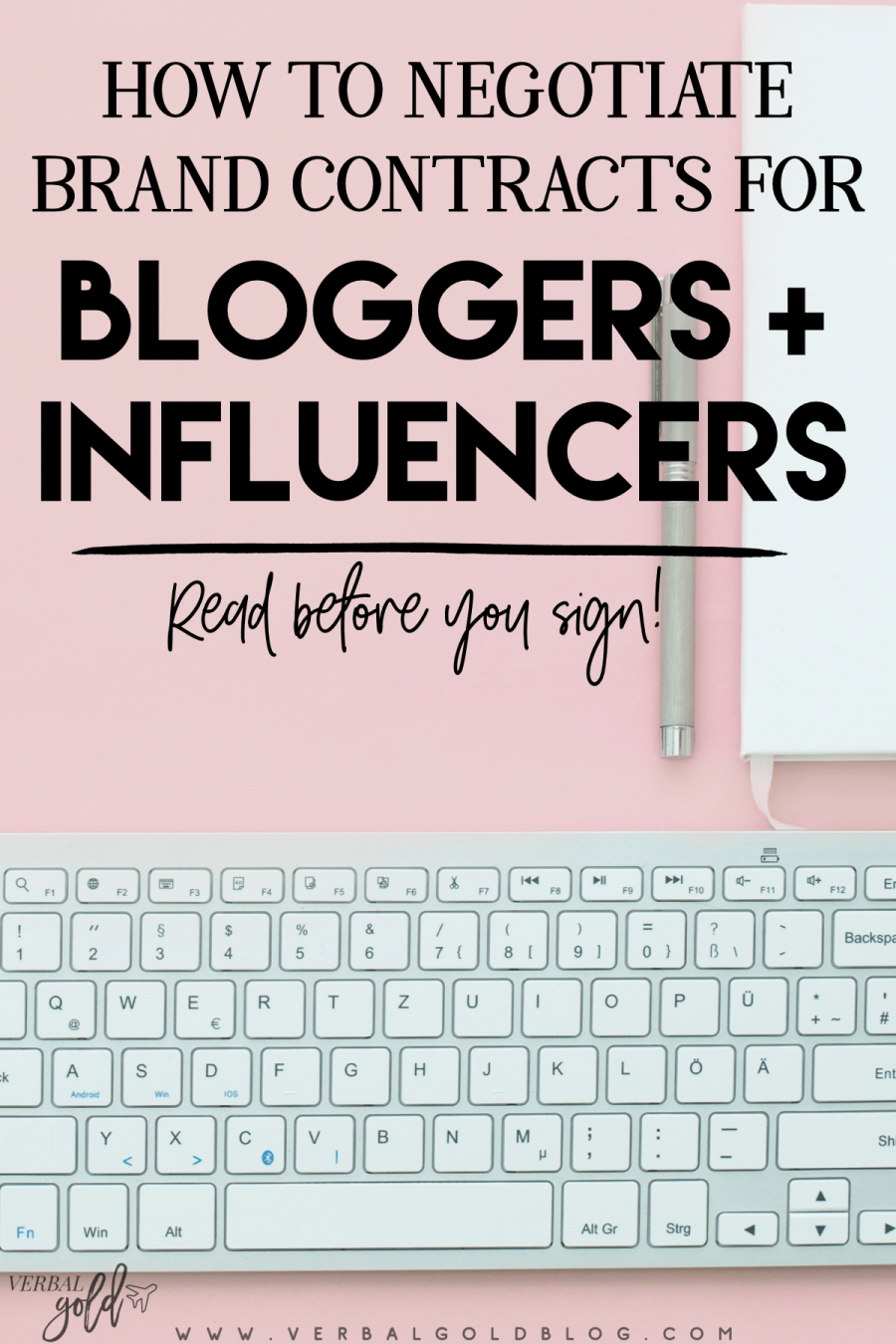 As a blogger or influencer, working with brands can be exciting! If you're new to this, you'll want to make sure brands don't take advantage of you - here's the first ever guide to blogger + influencer contracts that will have you making the most out of your work! #Blogging