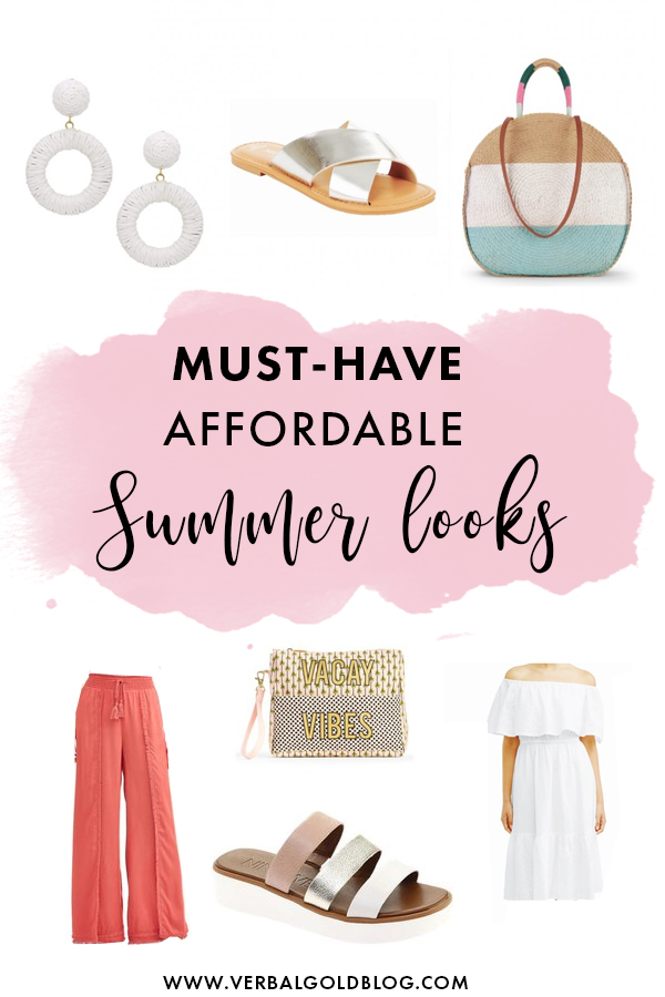 Looking for the perfect summer look? If you love white and minimalism in your clothes, you'll love this post in which I share all my favorite white dresses and summer accessories for an chic AND affordable summer look!