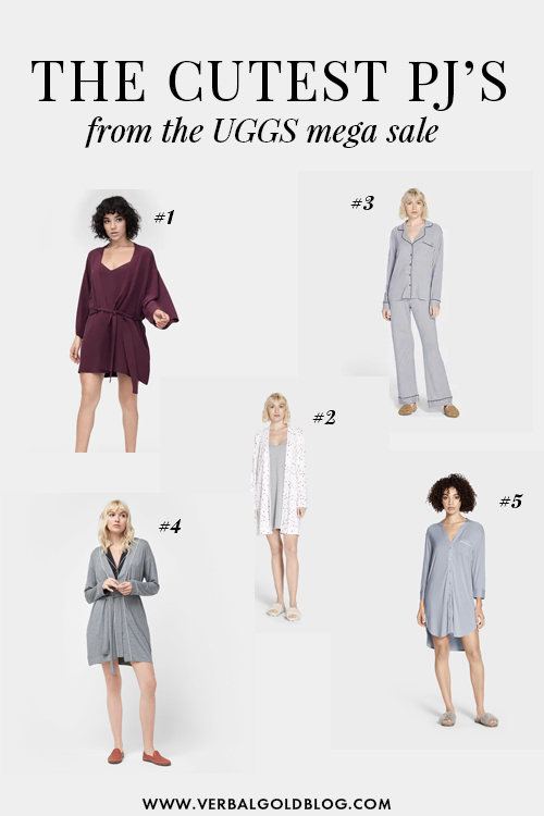 Looking for trendy pajamas and sleepwear this fall 2019? UGGs got a ton off them and they're all on sale! #Trends2019 #UGGs