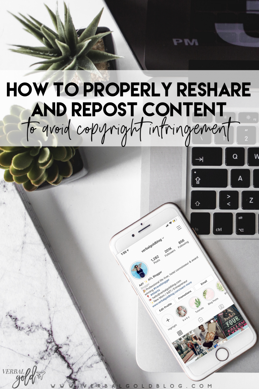 The ultimate guide to resharing and reposting content from other creators online to avoid copyright infringement and breaking the law. #Blogging #instagram