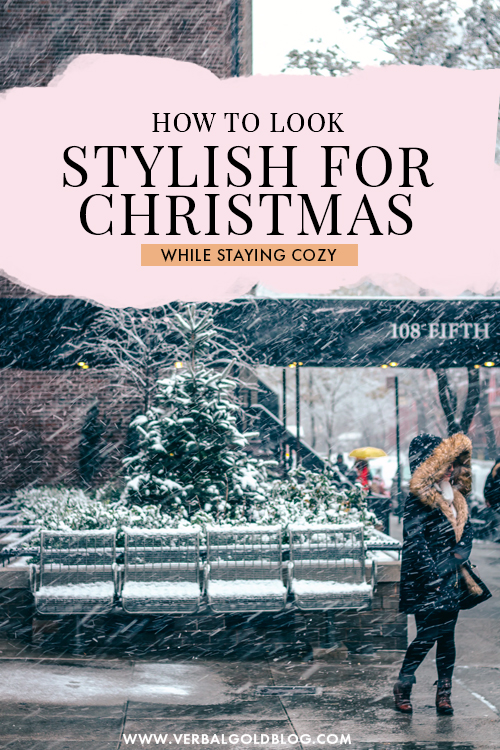 Winterwear is awesome, and dressing up for Christmas eve and parties is always fun. Here are our top fashion tips to look stylish for Christmas while staying cozy. #Christmas #Style