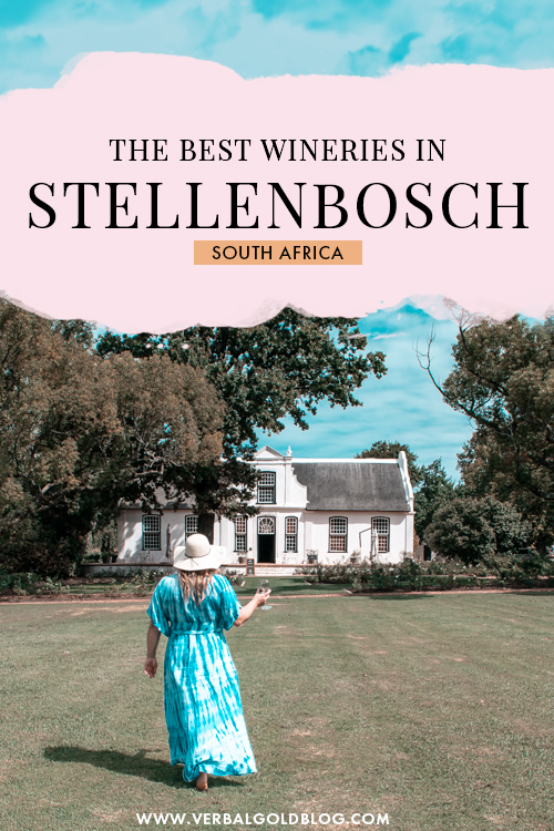 Visiting Stellenbosch and wondering where to find the best wineries? If so, I've put together the best wine farms and vineyards to check out in Stellenbosch and South Africa! #SouthAfrica