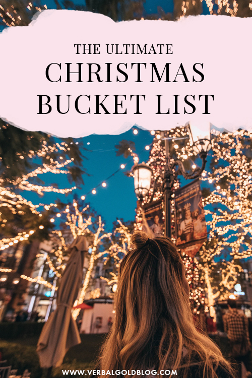 Christmas Bucket List For December