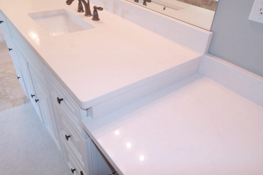 caesarstone bathroom remodel