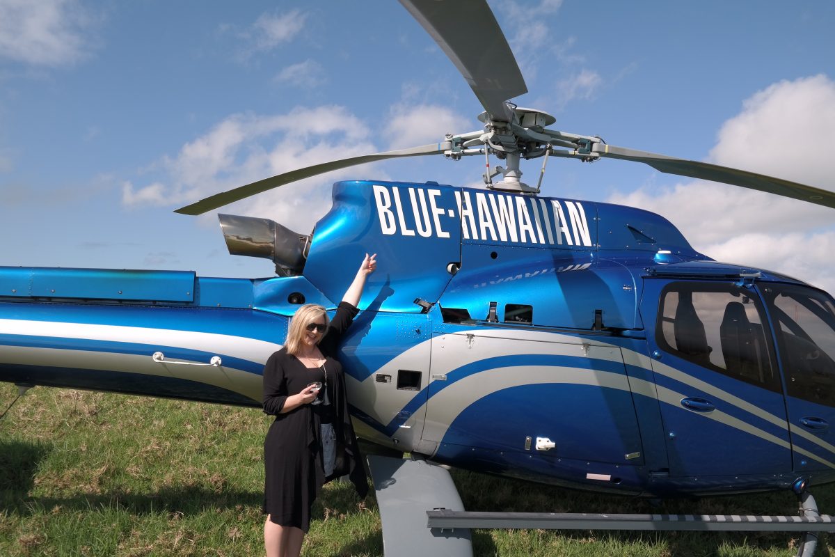 blue hawaiian helicopter tour