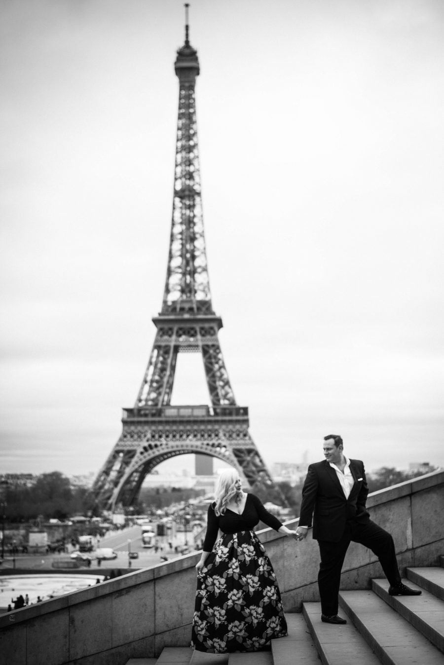 eloped wedding engagement paris france travel blogger