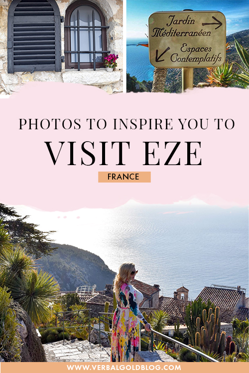 Wondering where to go in France? If Cote D'Azur is on your France itinerary, you'll love to discover Eze, one of the most wonderful beachd destinations in France and Europe!