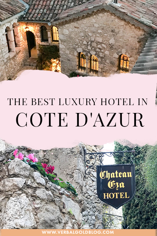 Looking for a luxury vacation in Cote D'azur? If you're visiting the French riviera soon, this luxury hotel is a must for a romantic getaway in France! #France