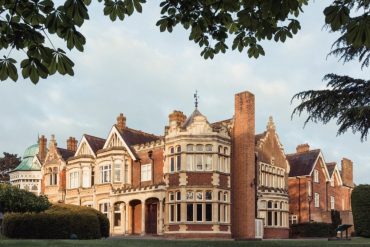 The mansion at Bletchley Park, England