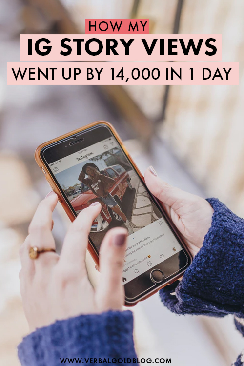 If you're serious about your Instagram strategy for your blog, brand, or business, here are all the things I did to explode IG story views in one day! #Instagram