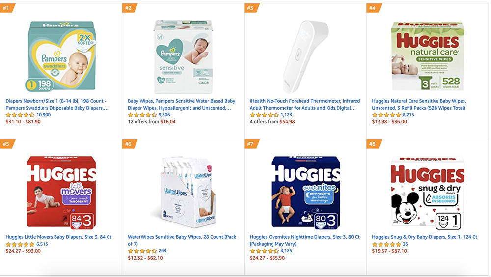 Amazon Best Sellers in Baby