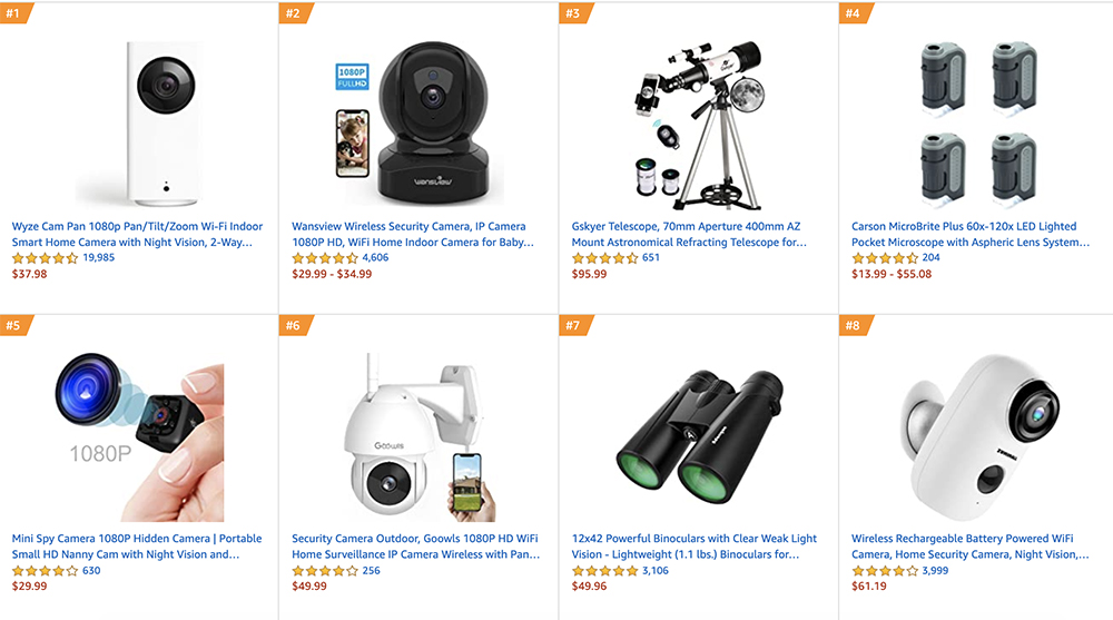 Amazon Best Sellers in Camera & Photo