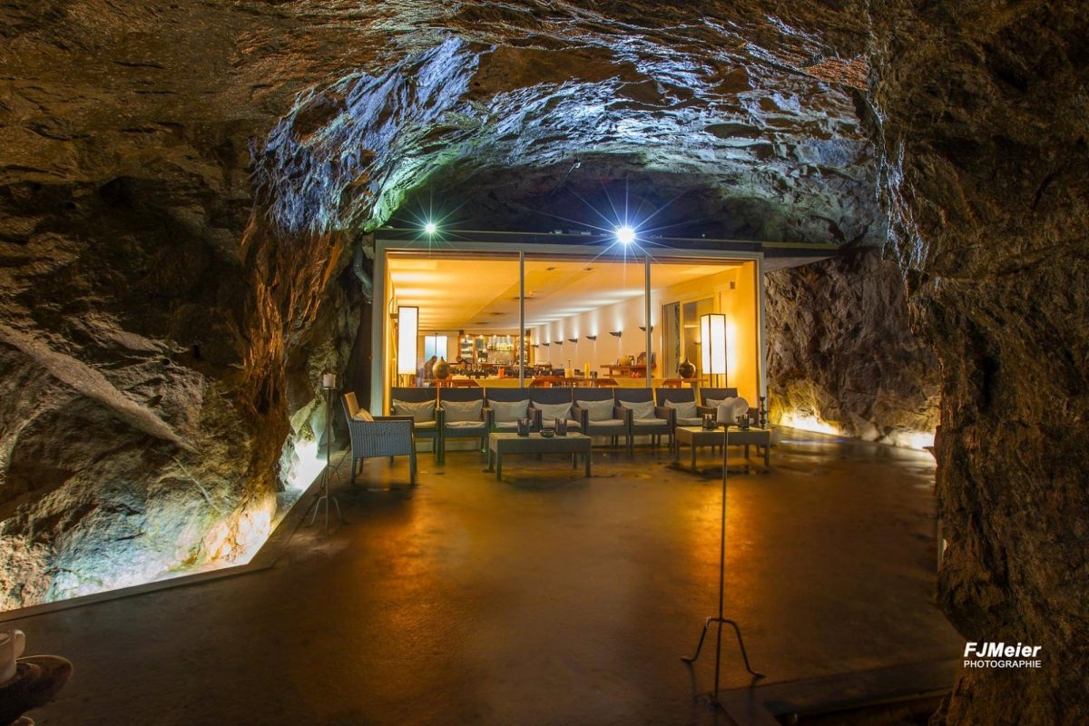 La Claustra, Switzerland cave hotels