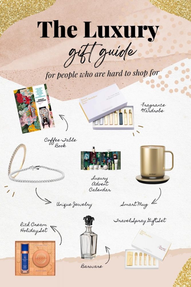 Luxury Gift Guide for people who are hard to shop for