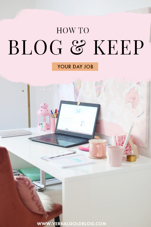 Want to blog and keep your job? If you want to start a blog as a side job while still working your job, here's how you can blog as a side business and STILL keep your day job!