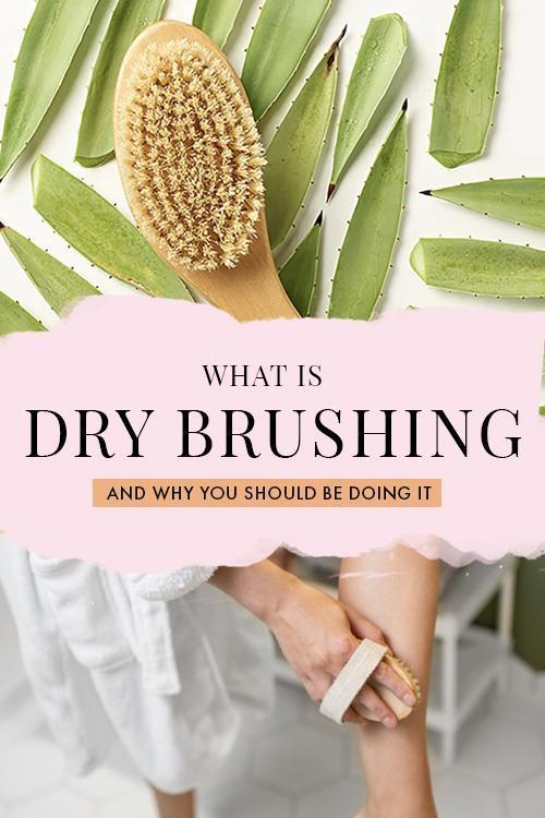 The latest beauty trend: dry brushing!  Dry brushing has so many benefits, including exfoliating the skin, increased circulation, and glowing skin! If you're looking to add a new step to your skincare routine, dry brushing is a must!