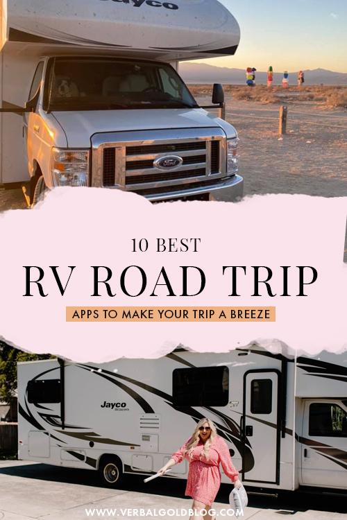 rv road trip apps